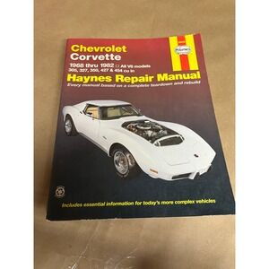 Chevrolet Corvette 1968-1982 Haynes Repair Manual V8‎ Models Stingray C3
